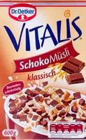 Socker och näringsämnen i Vitalis