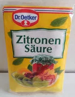 Mängden socker i Zitronensäure