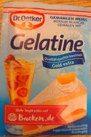 Mängden socker i Gelatine Dr. Oetker Gelatine Weiß Gemahlen