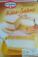 Mängden socker i Käse-Sahne Torte