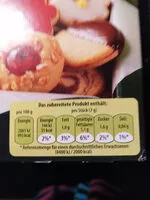 Mängden socker i Ausstech Plätzchen, Backmischung