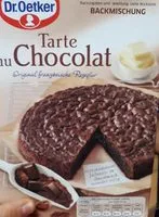 Mängden socker i Tarte au Chocolat