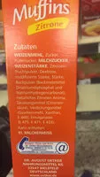 Mängden socker i Dr. oetker Muffins Zitrone 415 G