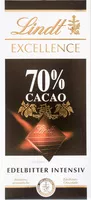 Mängden socker i Excellence 70% Cacao