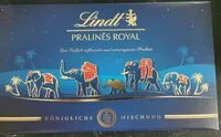 Mängden socker i Lindt Pralinés Royal