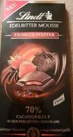 Mängden socker i Edelbitter Mousse Erdbeer-Pfeffer