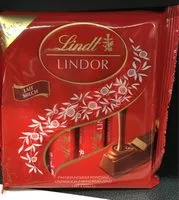 Mängden socker i Lindor Milk Chocolate Bars 4 x