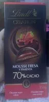 Mängden socker i mousse fresa pimienta