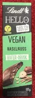 Mängden socker i Lindt hello vegan Haselnuss