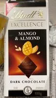 Mängden socker i Chocolat mangue et amande