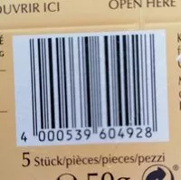 Mängden socker i Lindt