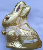 Mängden socker i Lindt Goldhase Weiß 100G
