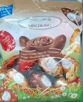 Mängden socker i Lindt Mischung gefüllte Schokoladeneier