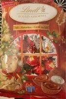 Mängden socker i Lindt boules assorties