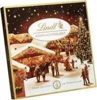 Mängden socker i Lindt Weihnachts-markt Mini-tisch-adventskalender