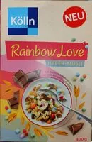 Mängden socker i Hafer-Müsli - Rainbow Love