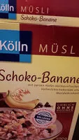 Mängden socker i Kölln Müsli Schoko Banane