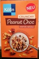 Mängden socker i Hafer-Müsli - Crunchy Peanut Choc