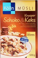 Mängden socker i Knusper Schoko & Keks