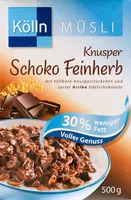 Mängden socker i Knusper Schoko Feinherb