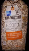 Mängden socker i Mühlenklassiker Früchte