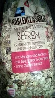 Mängden socker i Mühlenklassiker mit feinen roten Beeren