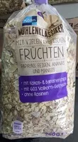 Mängden socker i Muesli Classique aux fruits exotiques - Papayes, figues, ananas & mangues