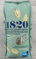 Mängden socker i Bio Vollkorn-Müsli Geröstete Nüsse