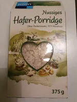 Mängden socker i Cremig-zartes Hafer-Porridge Nuss
