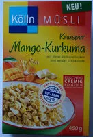 Mängden socker i Knusper Mango Kurkuma