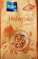 Mängden socker i Knusprige Haferfleks Honig