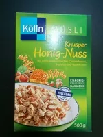 Mängden socker i Knusper Honig-Nuss Müsli