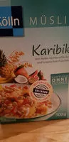 Mängden socker i Müsli karibik
