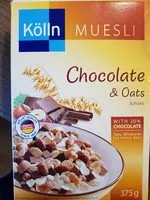 Mängden socker i Muesli Chocolate & oats