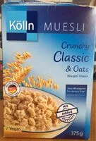 Mängden socker i Muesli crunchy&oats