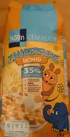 Mängden socker i Kölln Cerealien Zauberfleks Honig