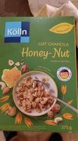 Mängden socker i Oat Granola Honey - Nut