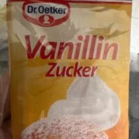 Mängden socker i Vanillin Zucker