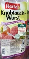 Mängden socker i Knoblauch Wurst
