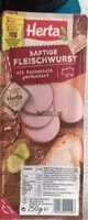 Mängden socker i Saftige Fleischwurst