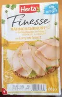 Mängden socker i Finesse Hähnchenbrust