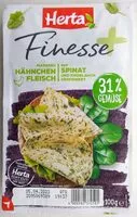 Mängden socker i Finesse Hähnchen mit Spinat