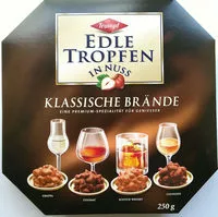 Mängden socker i Edle Tropfen in Nuss Klassische Brände