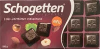 Mängden socker i Schogetten Edel-Zartbitter-Haselnuss