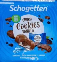 Mängden socker i Schogetten specials: Choco Cookies Vanilla