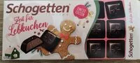 Mängden socker i Schogetten Limited Lebkuchen