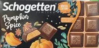 Mängden socker i Schogetten Pumpkin Spice