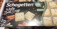 Mängden socker i Weiße Zimt Crisp Schokolade