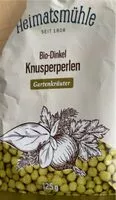 Mängden socker i Bio-Dinkel Knusperperlen