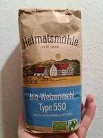 Mängden socker i Weizenmehl 550